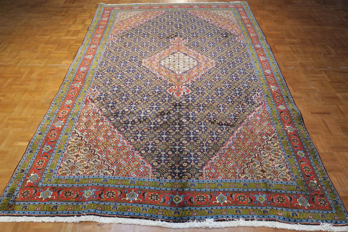 6'7'' x 9'7'' Persian Ardabil Rug
