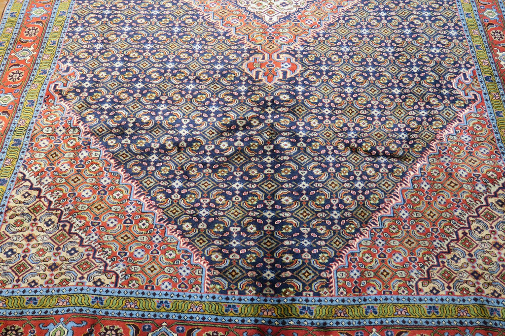 6'7'' x 9'7'' Persian Ardabil Rug