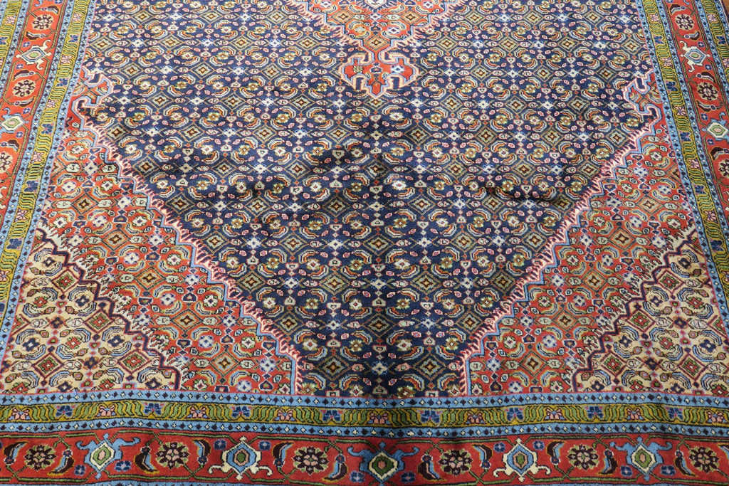 6'7'' x 9'7'' Persian Ardabil Rug