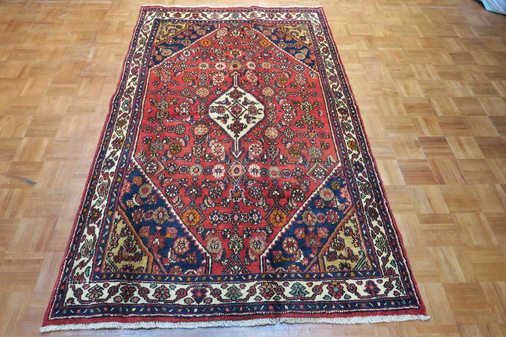 4'4'' x 7'0'' Persian Hamadan Rug