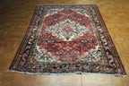 5'1'' x 6'8'' Persian Hamadan Rug