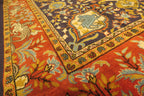 4'4'' x 7'1'' Persian Shahreza Rug