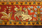 4'4'' x 7'1'' Persian Shahreza Rug
