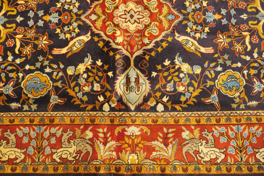 4'4'' x 7'1'' Persian Shahreza Rug