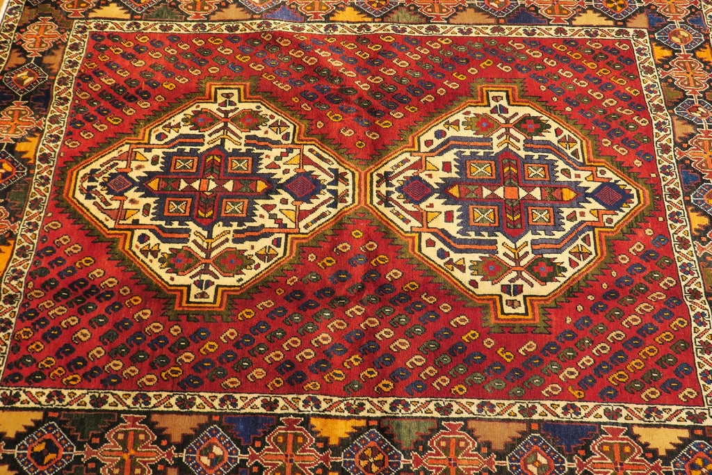 4'10'' x 6'9'' Persian Sirjan Rug