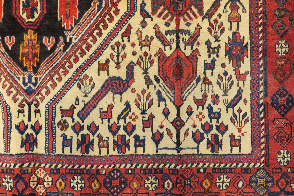 5'1'' x 6'7'' Persian Sirjan Rug