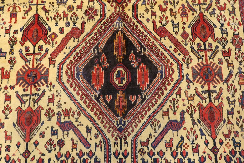 5'1'' x 6'7'' Persian Sirjan Rug