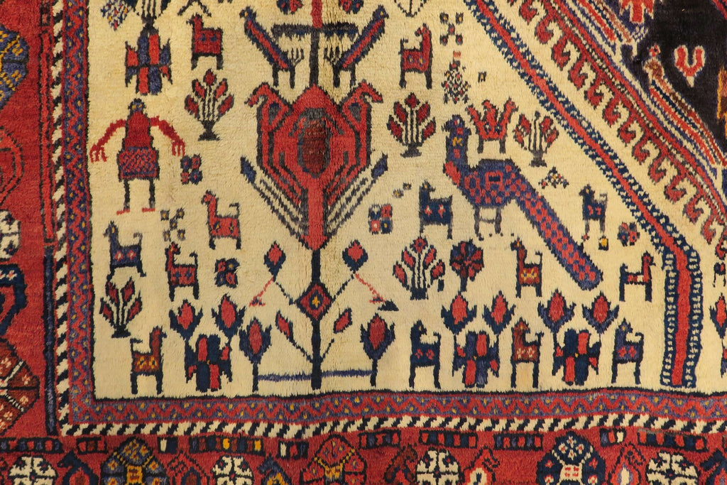 5'1'' x 6'7'' Persian Sirjan Rug