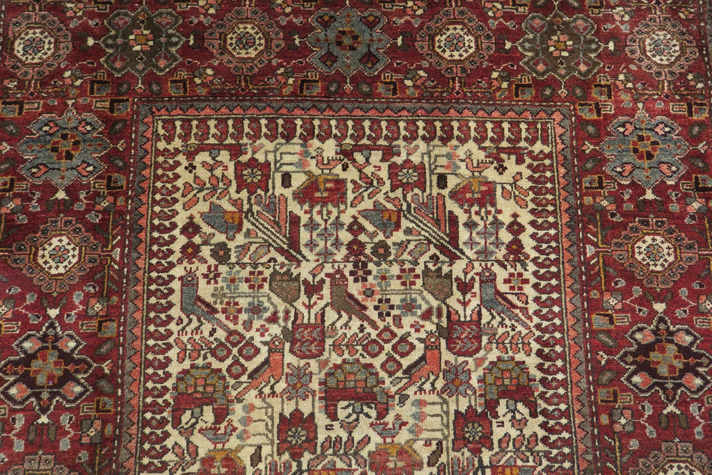 4'3'' x 6'8'' Persian Ardabil Rug