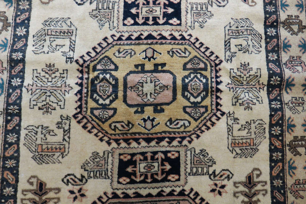 4'4'' x 6'4'' Persian Ardabil Rug