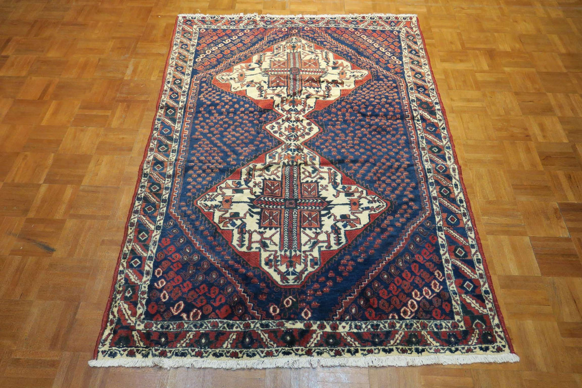 4'3'' x 5'8'' Persian Sirjan Rug