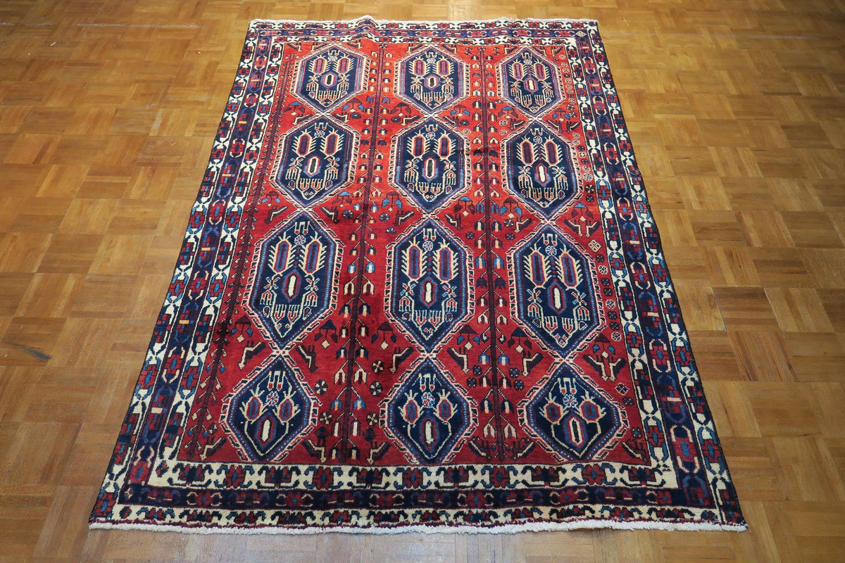 4'9'' x 6'8'' Persian Sirjan Rug