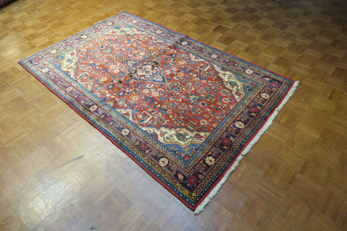 4'5'' x 7'0'' Persian Jozan Rug