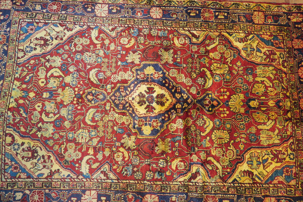 3'6'' x 5'5'' Persian Jozan Rug