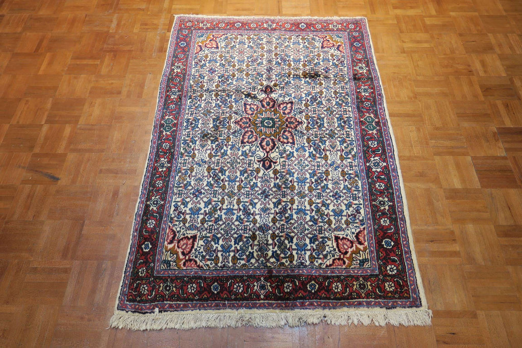 3'4'' x 4'9'' Persian Zanjan Rug