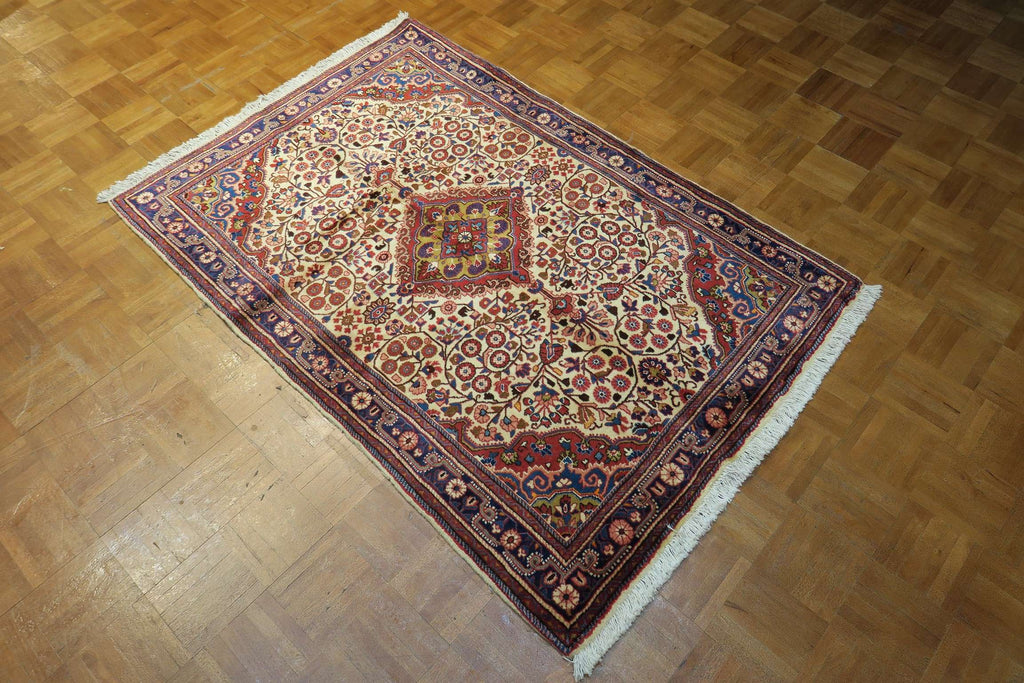 3'5'' x 5'1'' Persian Jozan Rug