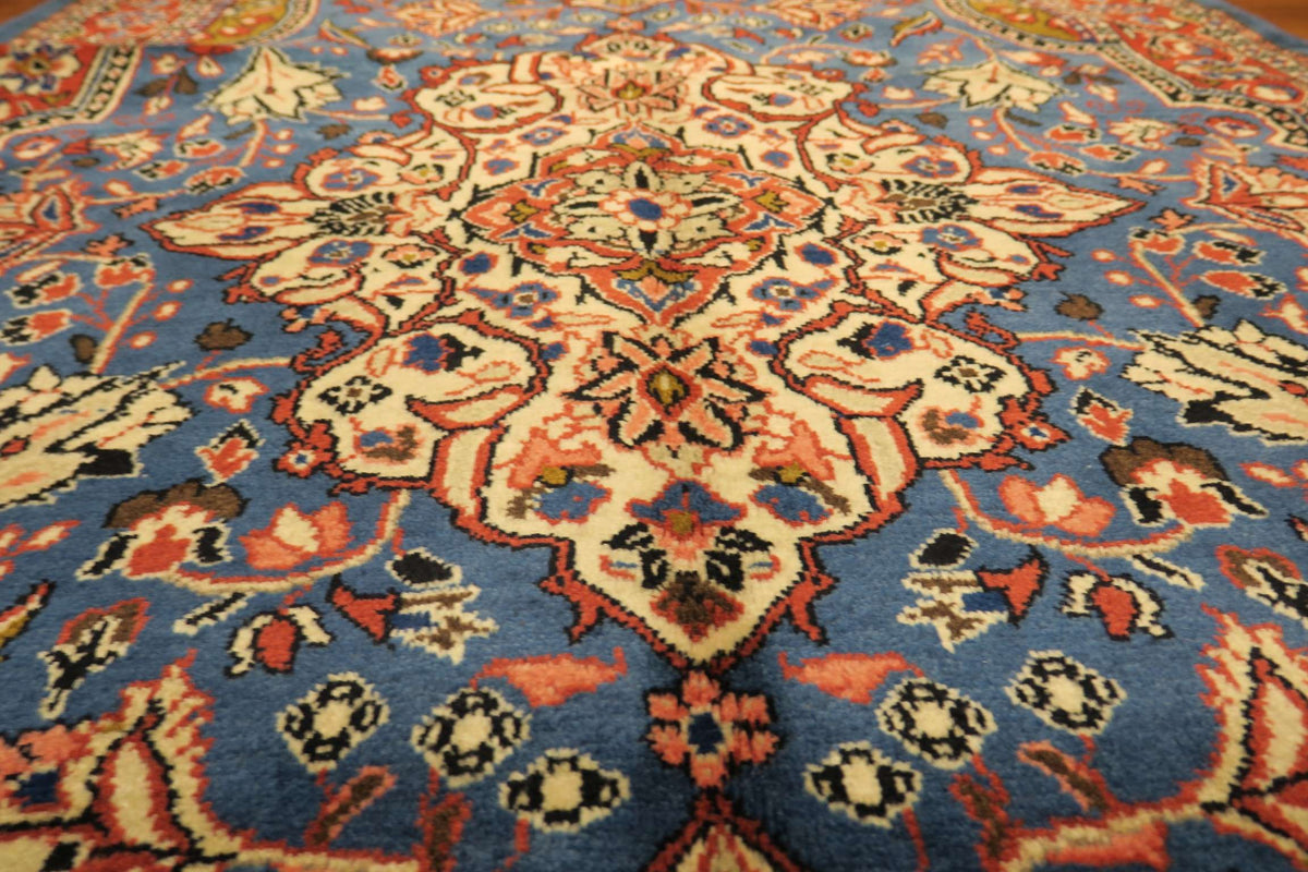 3'5'' x 5'1'' Persian Sarouk Rug
