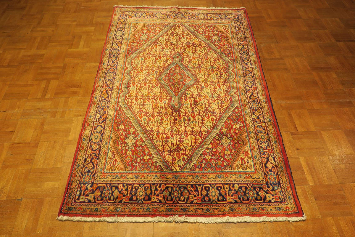 3'7'' x 5'5'' Persian Jozan Rug