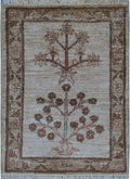 1' 8" x 2' 3" India Oushak Rug image 0