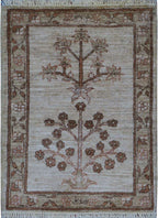 1' 8" x 2' 3" India Oushak Rug image 0