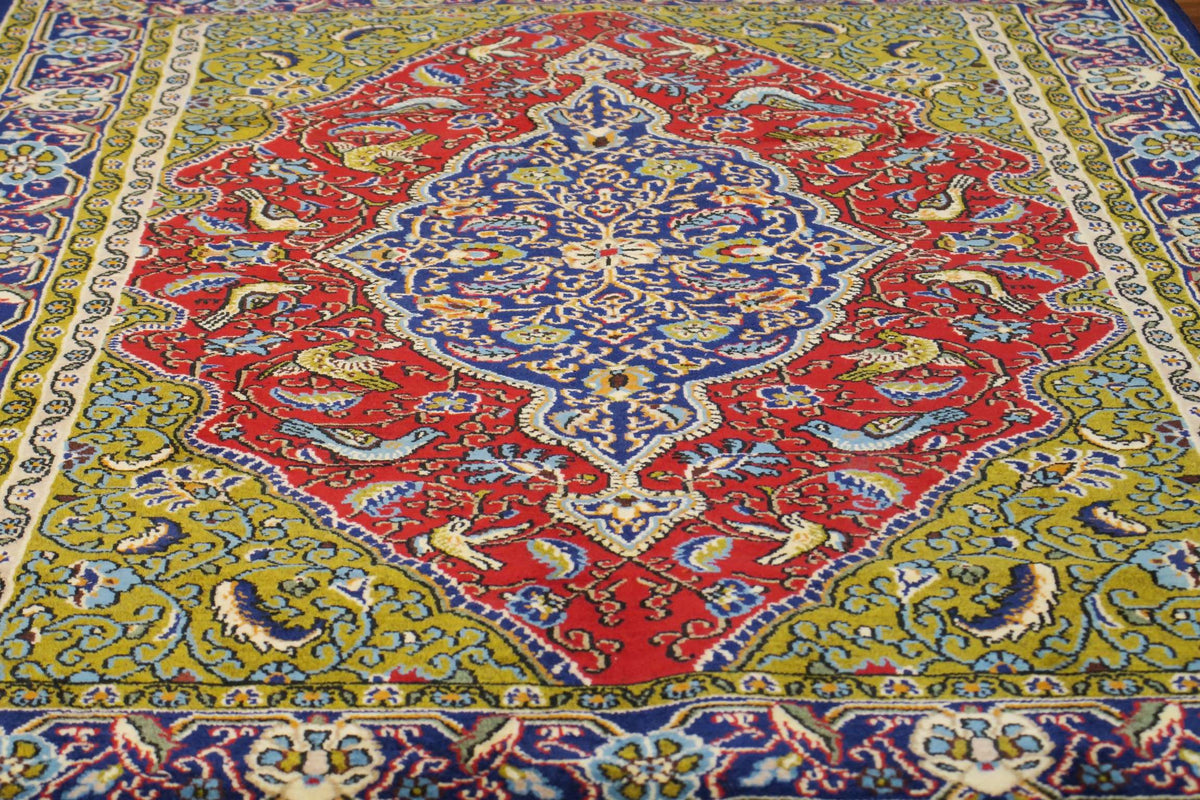 3'5'' x 5'1'' Persian Shahreza Rug image 6