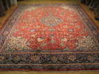 10' 0" x 13' 0" Persian Sarouk Rug image 1