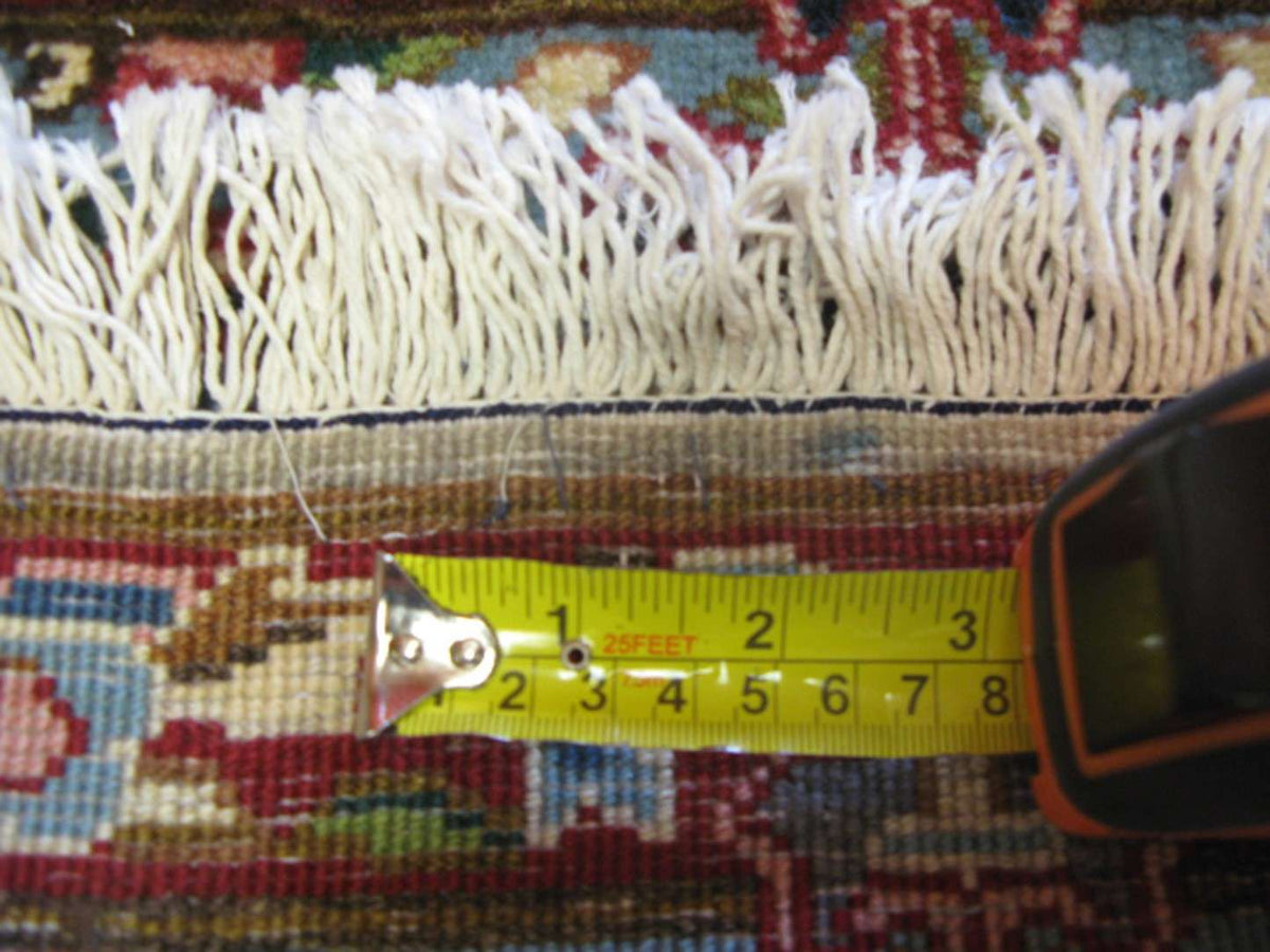 1' 9" x 1' 9" Persian Kirman Square Rug image 12