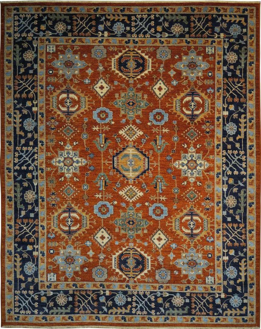 8' 0" x 10' 1" Pakistan Chobi Rug image 0
