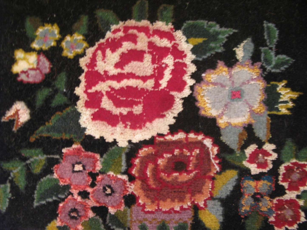 1' 0" x 1' 3" Persian Tebriz Rug image 8