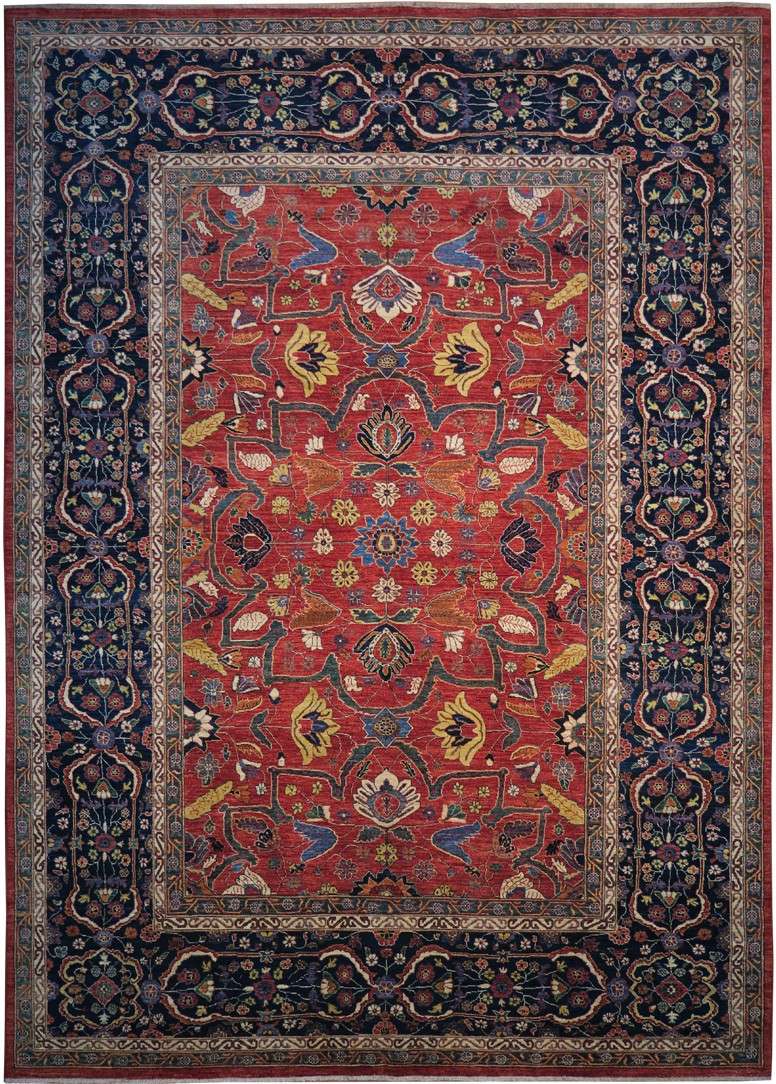 9' 9" x 13' 6" Pakistan Chobi Rug image 0