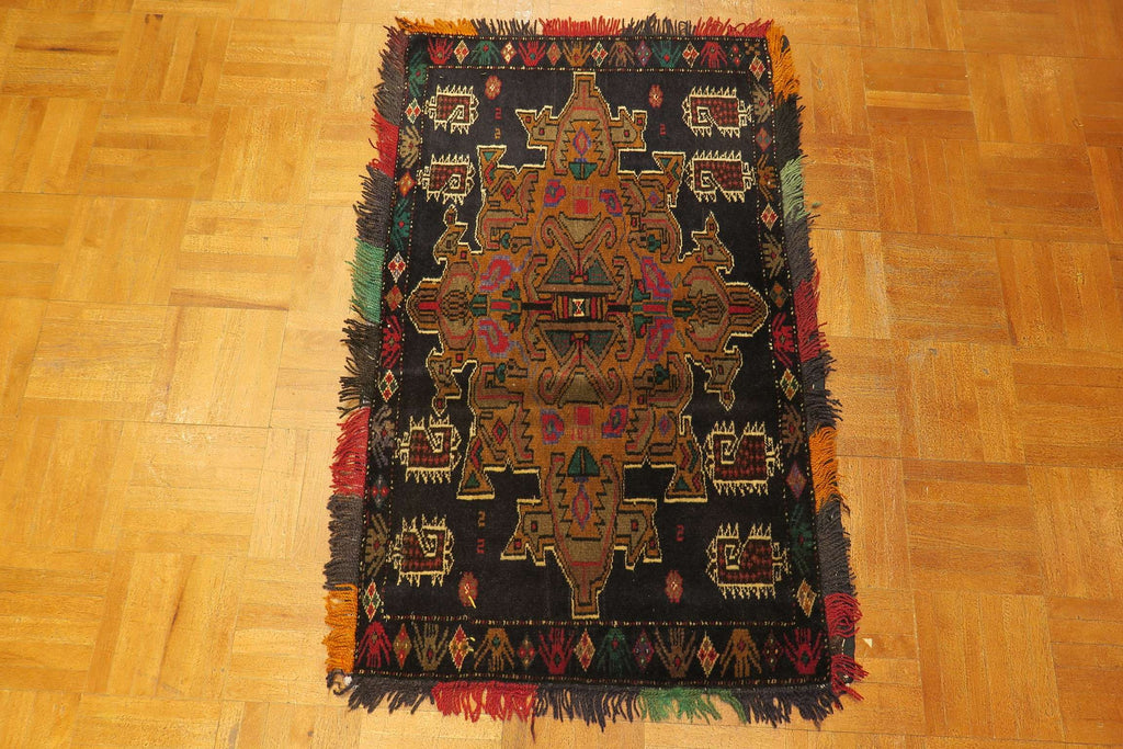 1'8'' x 2'8'' Persian Balooch Rug image 0