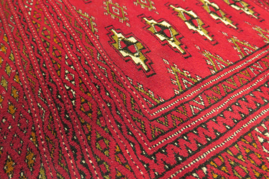 1'9'' x 4'3'' Persian Turkeman Rug image 8