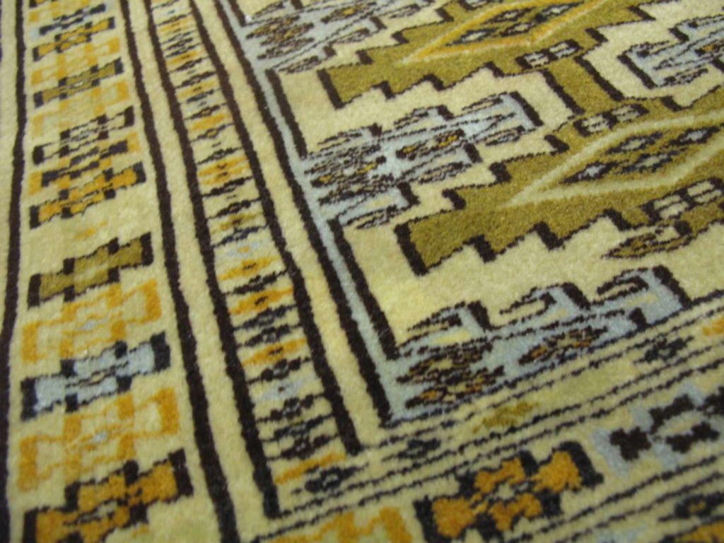 1' 8" x 2' 2" Persian Turkmen Rug image 7