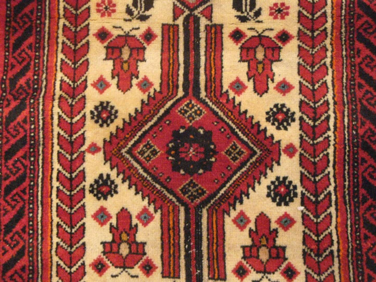 3' 2" x 13' 7" Persian Belouch Runner image 7