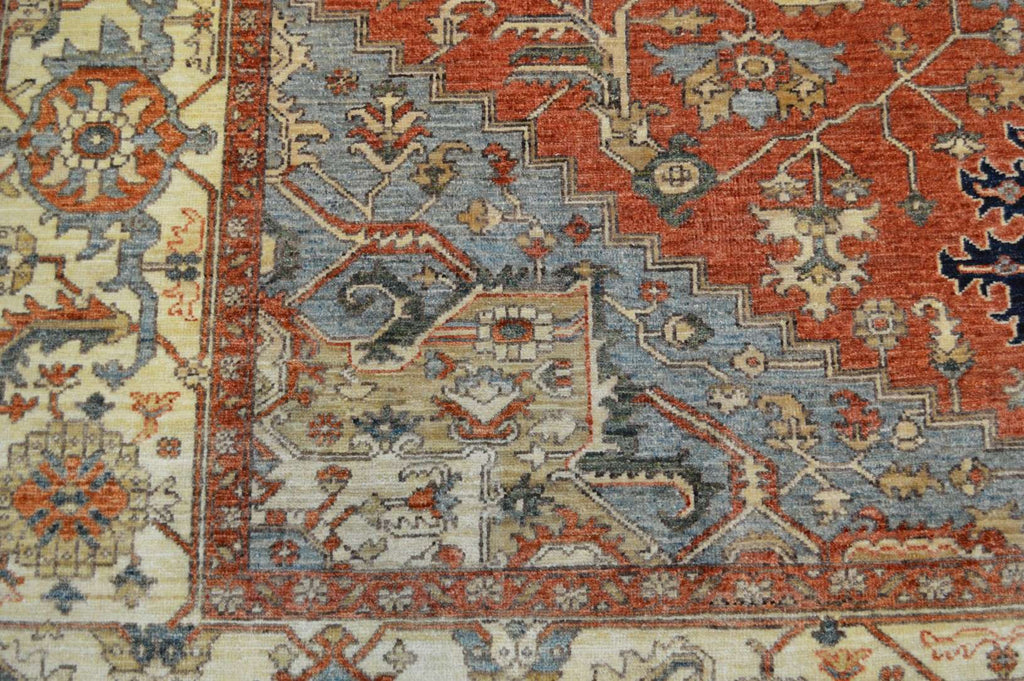 8' 0" x 10' 0" Pakistan Serapi Rug image 8