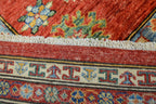 9' 0" x 11' 3" Pakistan Kazak Rug image 12