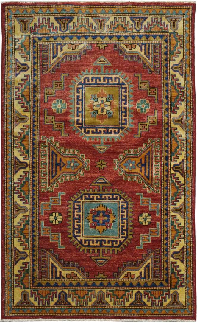 3' 3" x 5' 2" Pakistan Kazak Rug image 0
