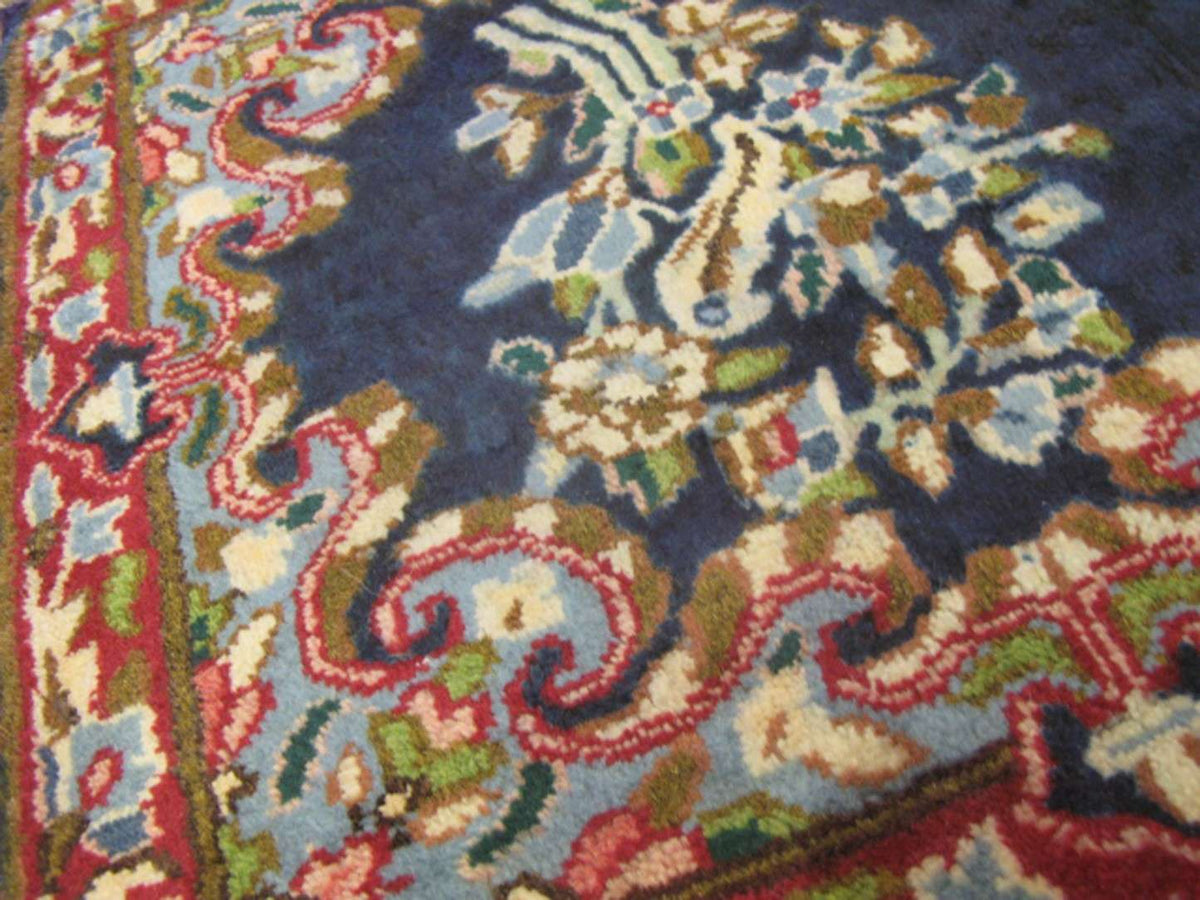1' 9" x 1' 9" Persian Kirman Square Rug image 6