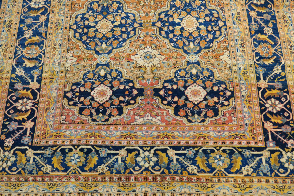 3'9'' x 5'4'' Persian Tabriz Rug image 2