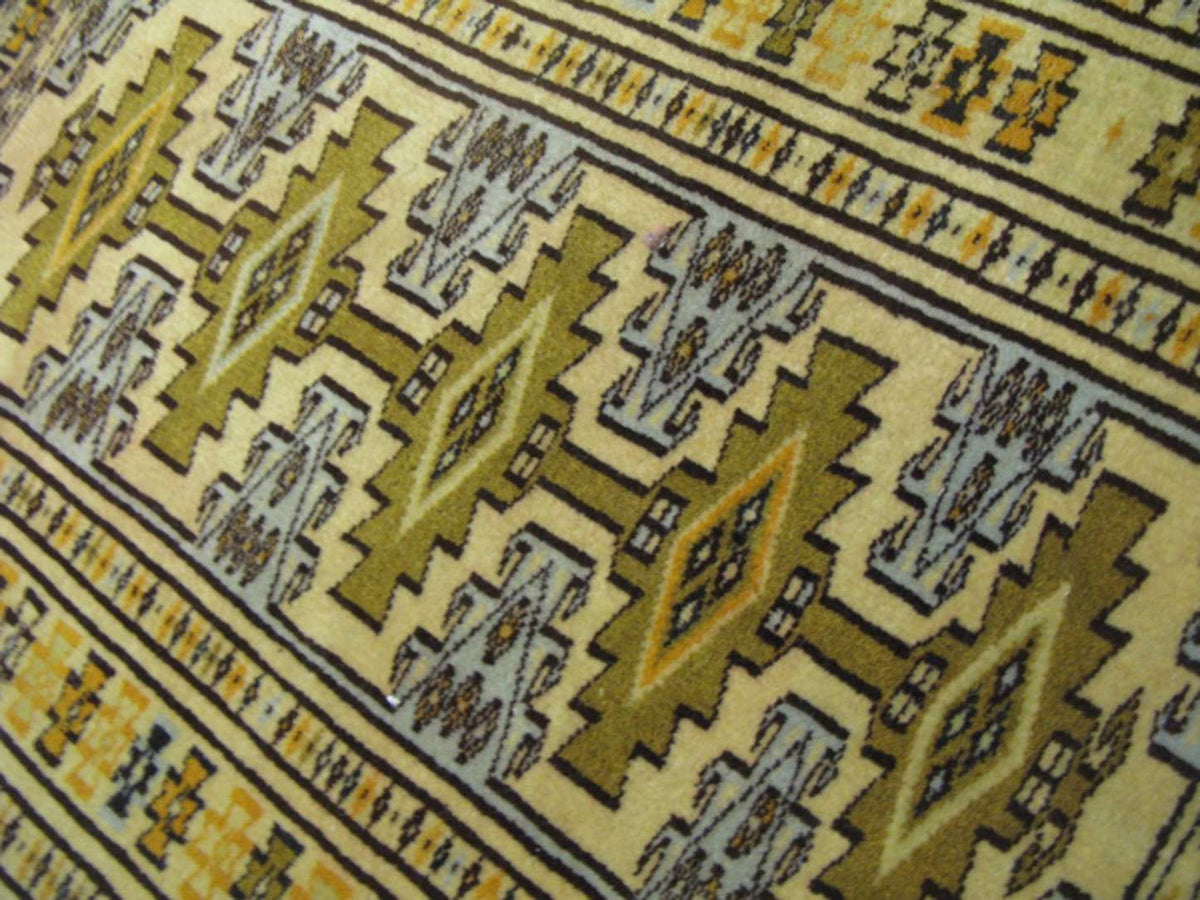 1' 8" x 2' 2" Persian Turkmen Rug image 5