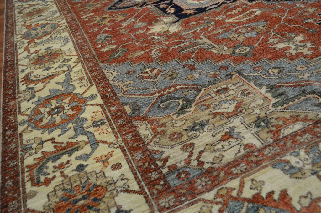 8' 0" x 10' 0" Pakistan Serapi Rug image 2