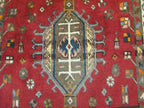 3' 5" x 10' 6" Persian Heriz Runner image 2