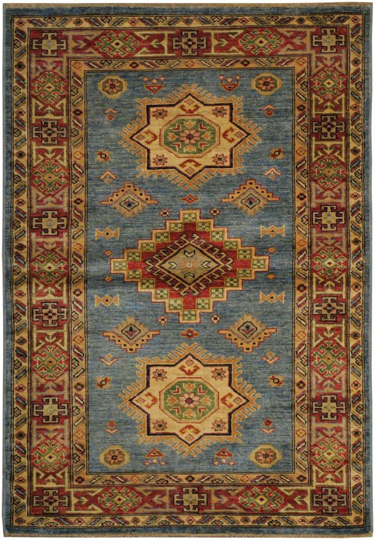 3' 6" x 5' 1" Pakistan Kazak Rug image 0