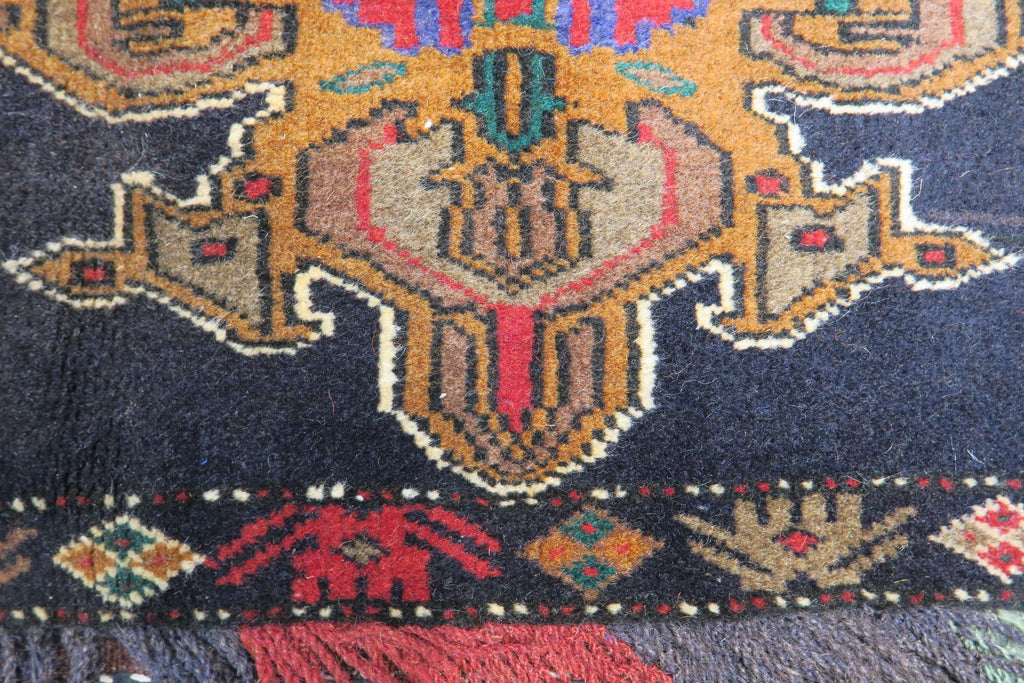 1'8'' x 2'8'' Persian Balooch Rug image 2