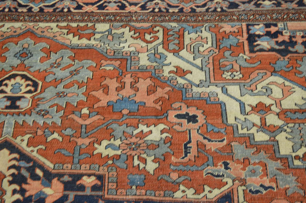 10' 0" x 11' 6" Persian Serapi Rug image 9