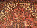 6' 1" x 8' 9" Persian Heriz Rug image 4