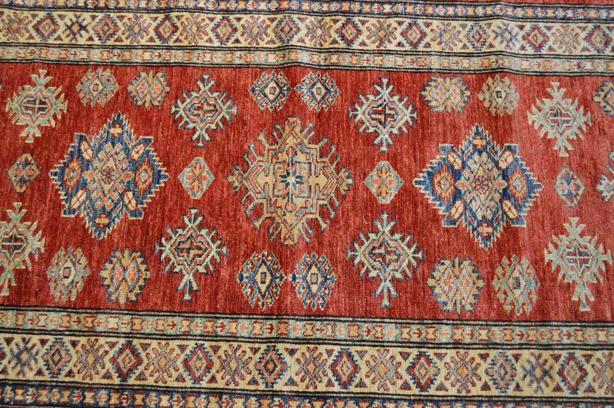 3' 0" x 9' 9" Pakistan Kazak Runner image 6