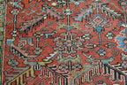 8' 4" x 11' 6" Persian Heriz Rug image 8