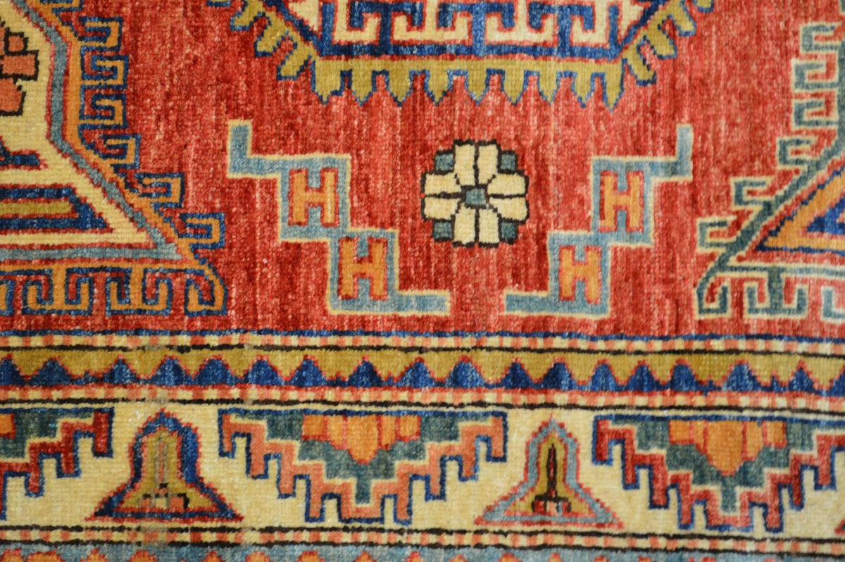 3' 3" x 5' 2" Pakistan Kazak Rug image 3