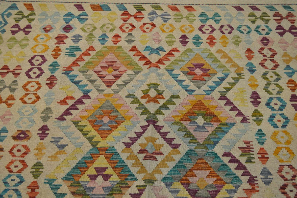 5' 1" x 6' 7" India Kilim Rug image 4